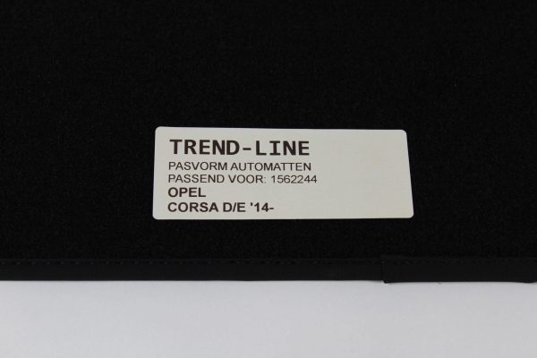 Automatten Opel Corsa E  (2014-2018) - Velours - Afbeelding 4