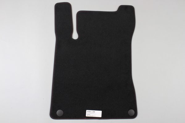 Automatten Mercedes A W177 (2019-2024) - High-line Velours ( Rood Stick ) - Afbeelding 3