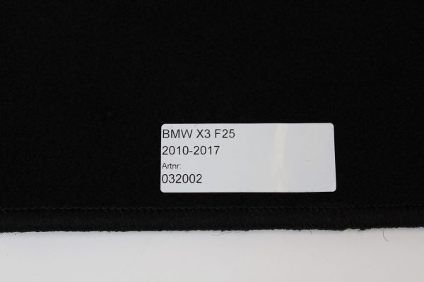 Automatten BMW X3 F25 (2010-2017) - Naaldvilt - Afbeelding 4