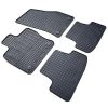 Set rubber automatten op maat Citroen Jumpy II tweede zitrij 2006 t/m 2015