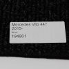 Automatten Mercedes Vito 447 (2015-2022) - Ribbel Velours - Afbeelding 3