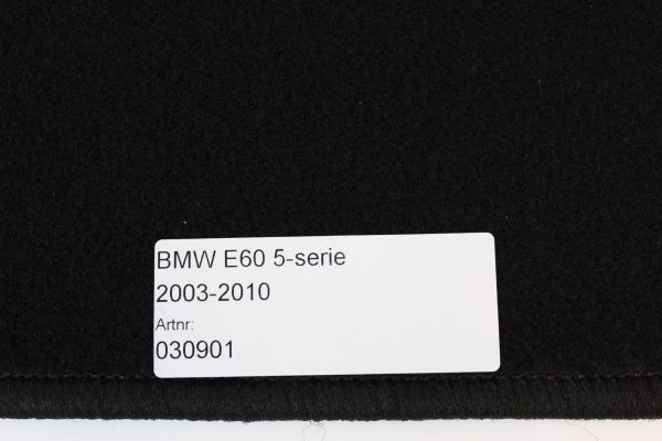 Automatten BMW 5 serie E60 (2003-2010) - Naaldvilt - Afbeelding 4