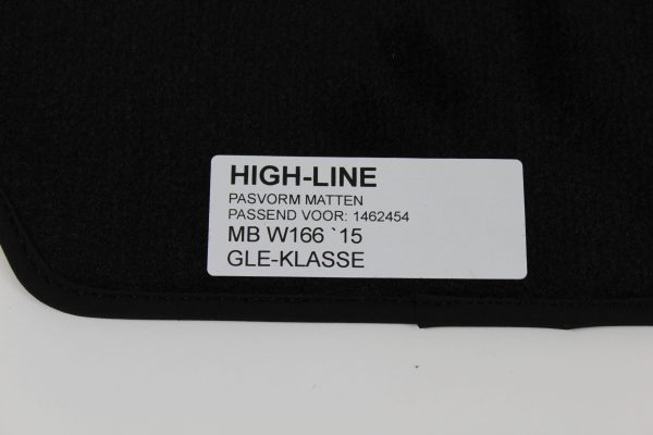 Automatten Mercedes GLE W166 (2015-2019) High-line Velours - Afbeelding 3