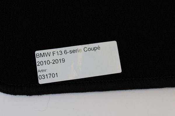 Automatten BMW 6 serie Coupe F13 (2010-2019) - Naaldvilt - Afbeelding 4
