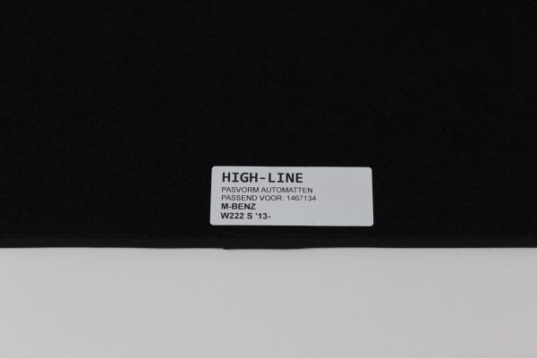 Automatten Mercedes Benz S Klasse W222 (van af 2013) High-line Velours - Afbeelding 3